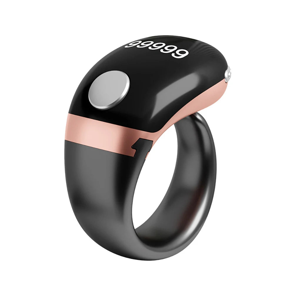 Bague Tasbih Digitale Rechargeable – Zikr Intelligent avec Vibration