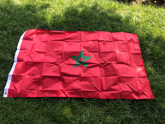Drapeau du Maroc 🇲🇦 90×150 cm – Qualité Premium