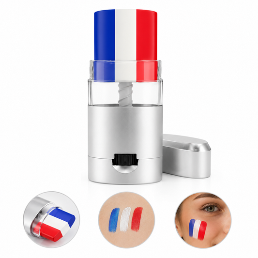 Stick Maquillage Bleu Blanc Rouge | Drapeau Français