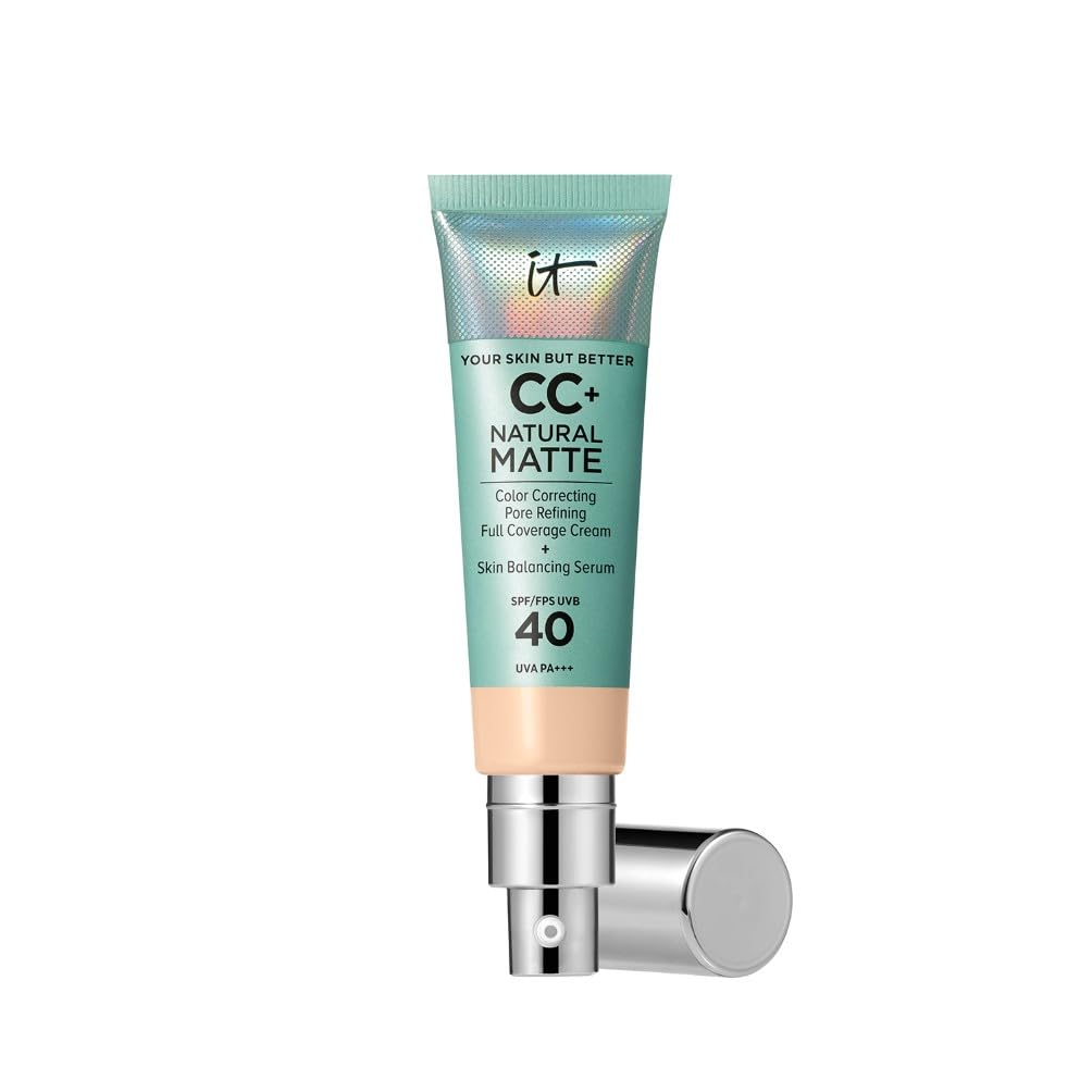 kreme bb creme IT COSMETICS, CC+ Crème Natural Matte SPF 40,