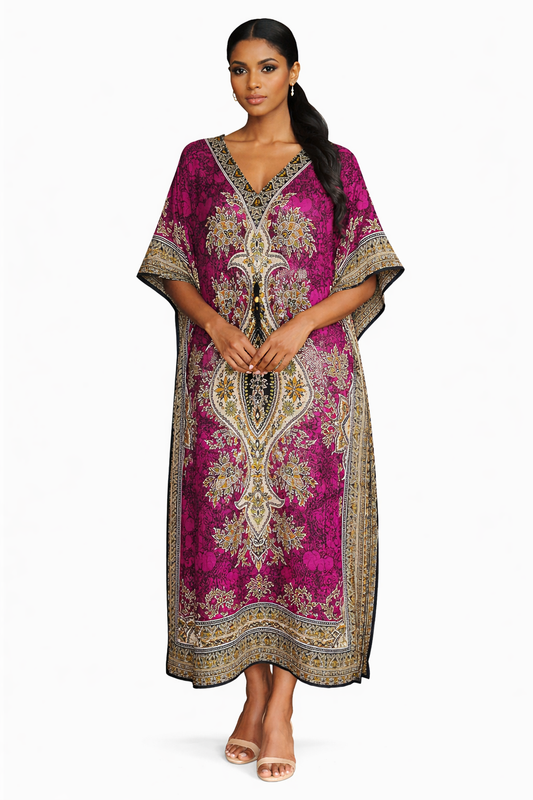 Robe Longue Légère Femme – Style Élégant, Taille Unique