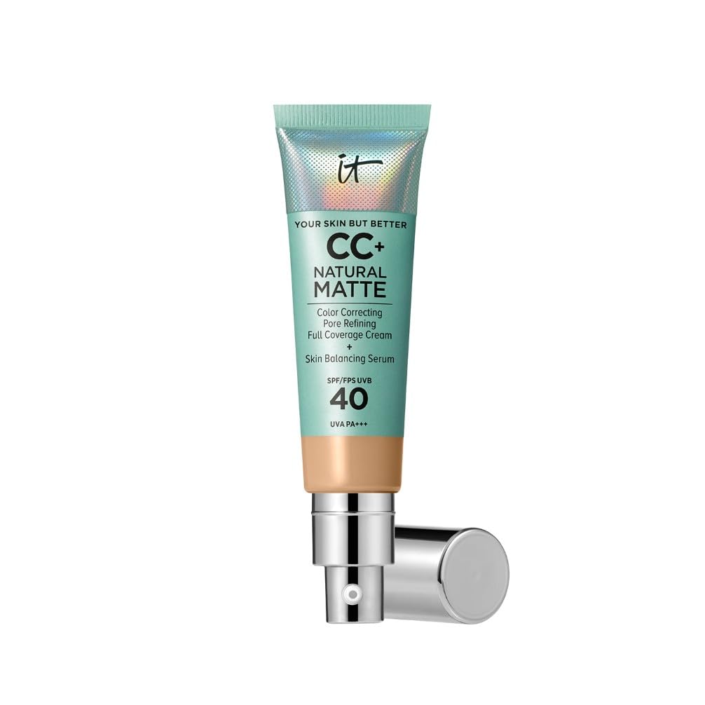 kreme bb creme IT COSMETICS, CC+ Crème Natural Matte SPF 40,