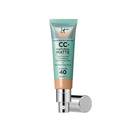kreme bb creme IT COSMETICS, CC+ Crème Natural Matte SPF 40,