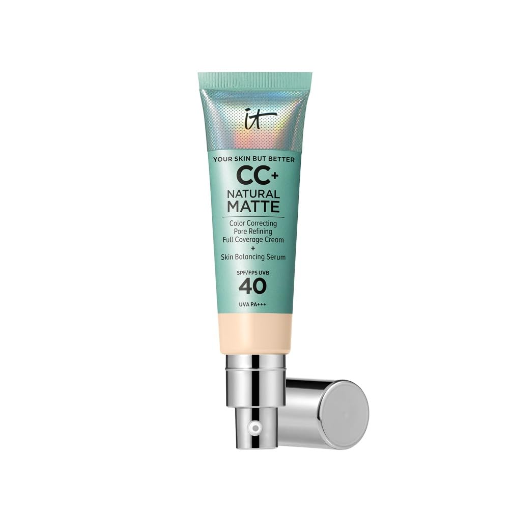 kreme bb creme IT COSMETICS, CC+ Crème Natural Matte SPF 40,