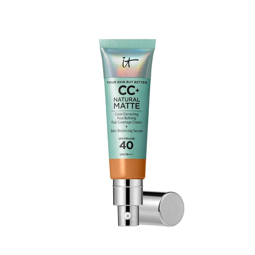 kreme bb creme IT COSMETICS, CC+ Crème Natural Matte SPF 40,