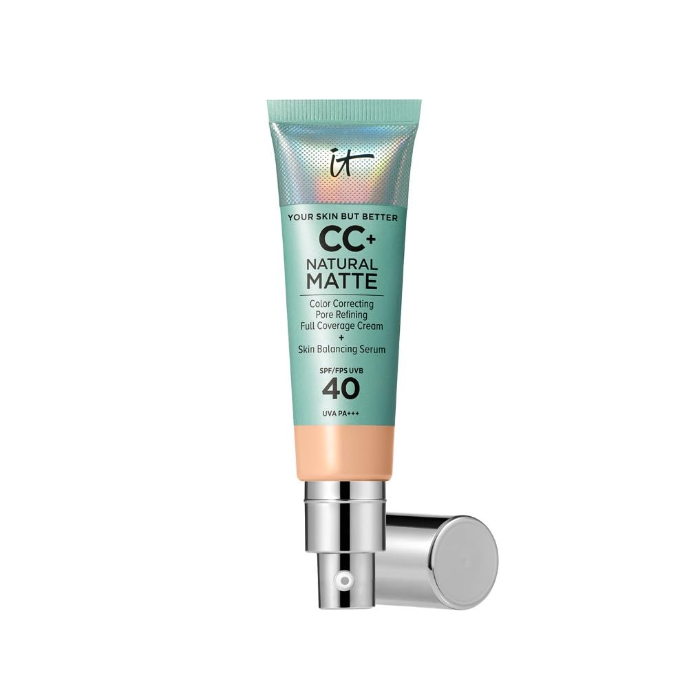kreme bb creme IT COSMETICS, CC+ Crème Natural Matte SPF 40,