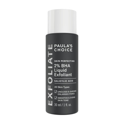 Paula’s Choice 2% BHA – Exfoliant Doux 30ml | Peaux Mixtes à Grasses