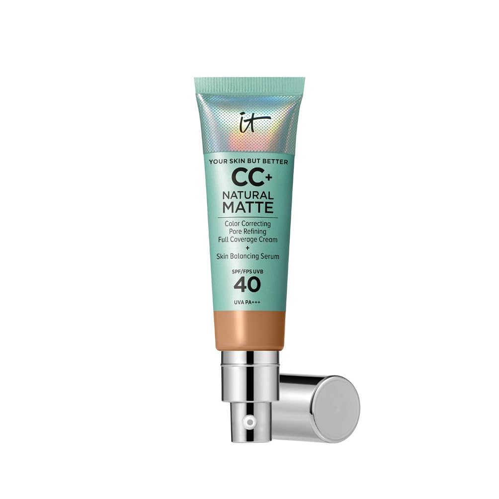 kreme bb creme IT COSMETICS, CC+ Crème Natural Matte SPF 40,