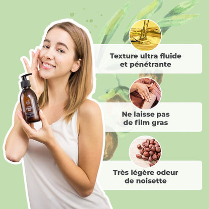 Huile de Ricin Bio – Pousse Cheveux, Cils & Barbe | 100ml Bionoble