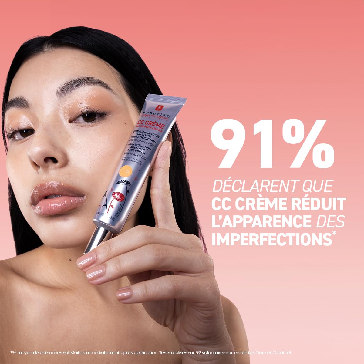 Erborian CC Crème – Teint Parfait & Lumineux | SPF 25 Centella Asiatica