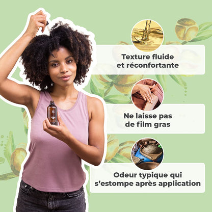 Huile de Ricin Bio – Pousse Cheveux, Cils & Barbe | 100ml Bionoble