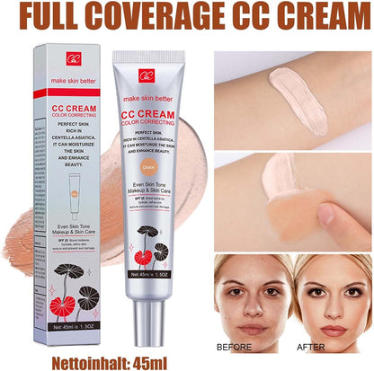 EONFAVE CC color correcting face cream, CC full coverage cream