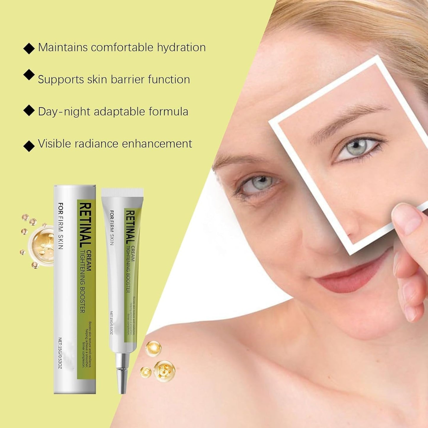 RETINAL SHOT Booster soin visage – Gel léger hydratant  – Offre 3 + 1 offert