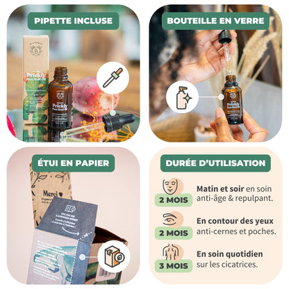 Huile de Ricin Bio – Pousse Cheveux, Cils & Barbe | 100ml Bionoble