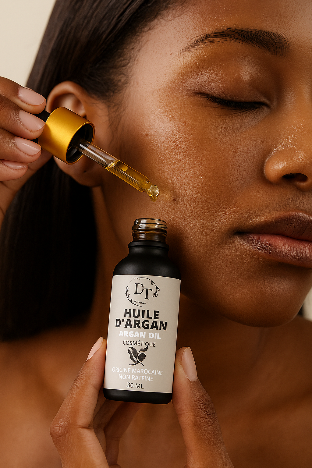 Huile d’Argan Pure & Puissante – Répare, Nourrit et Stimule la Repousse !