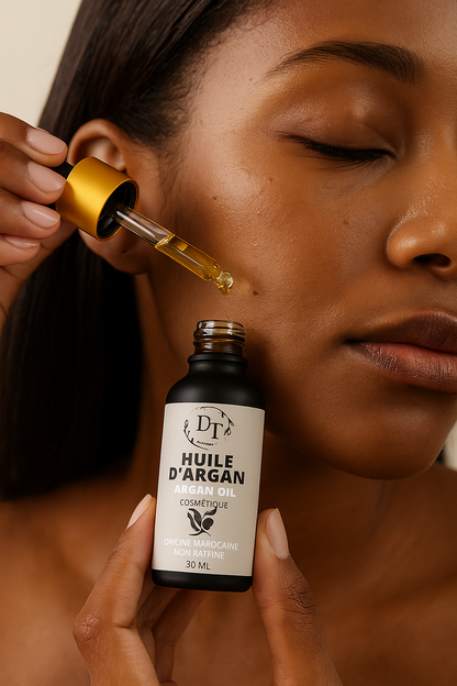 Huile d’Argan Pure & Puissante – Répare, Nourrit et Stimule la Repousse !
