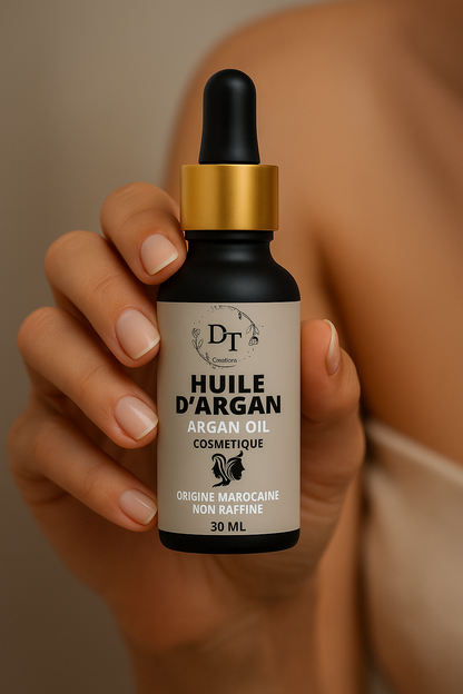 Huile d’Argan Pure & Puissante – Répare, Nourrit et Stimule la Repousse !