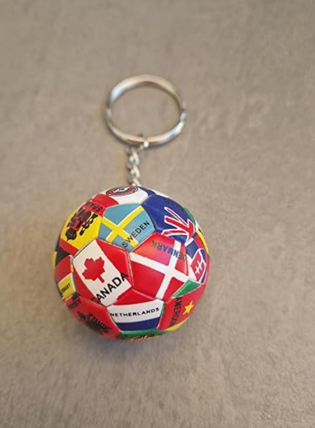 Porte-Clés Ballon Football Trophée