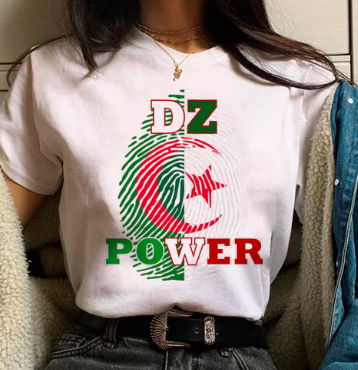 DZ Power – T-shirt Algérie Empreinte Patriotique