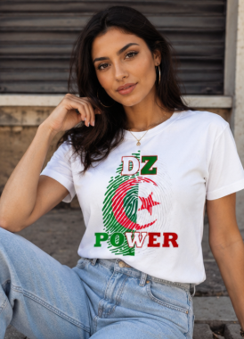 DZ Power – T-shirt Algérie Empreinte Patriotique