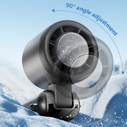 Ventilateur Portable Rechargeable – Refroidissement Rapide Turbo 100 Vitesses