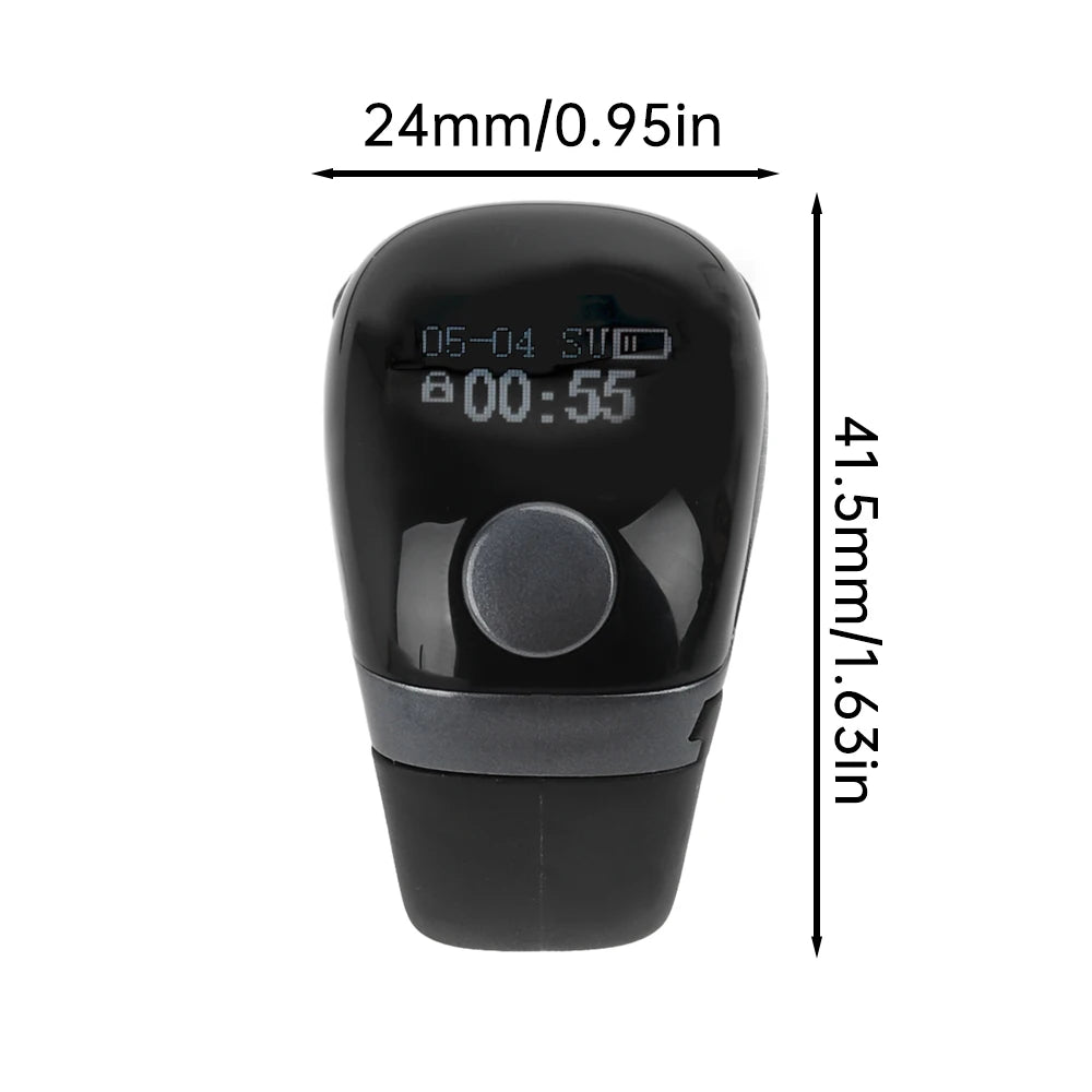 Bague Tasbih Digitale Rechargeable – Zikr Intelligent avec Vibration