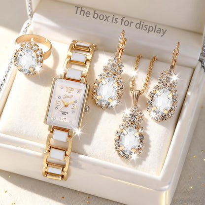 Montre Femme Élégante + Set Bijoux OFFERT ⌚💍✨ | Style Chic à Petit Prix