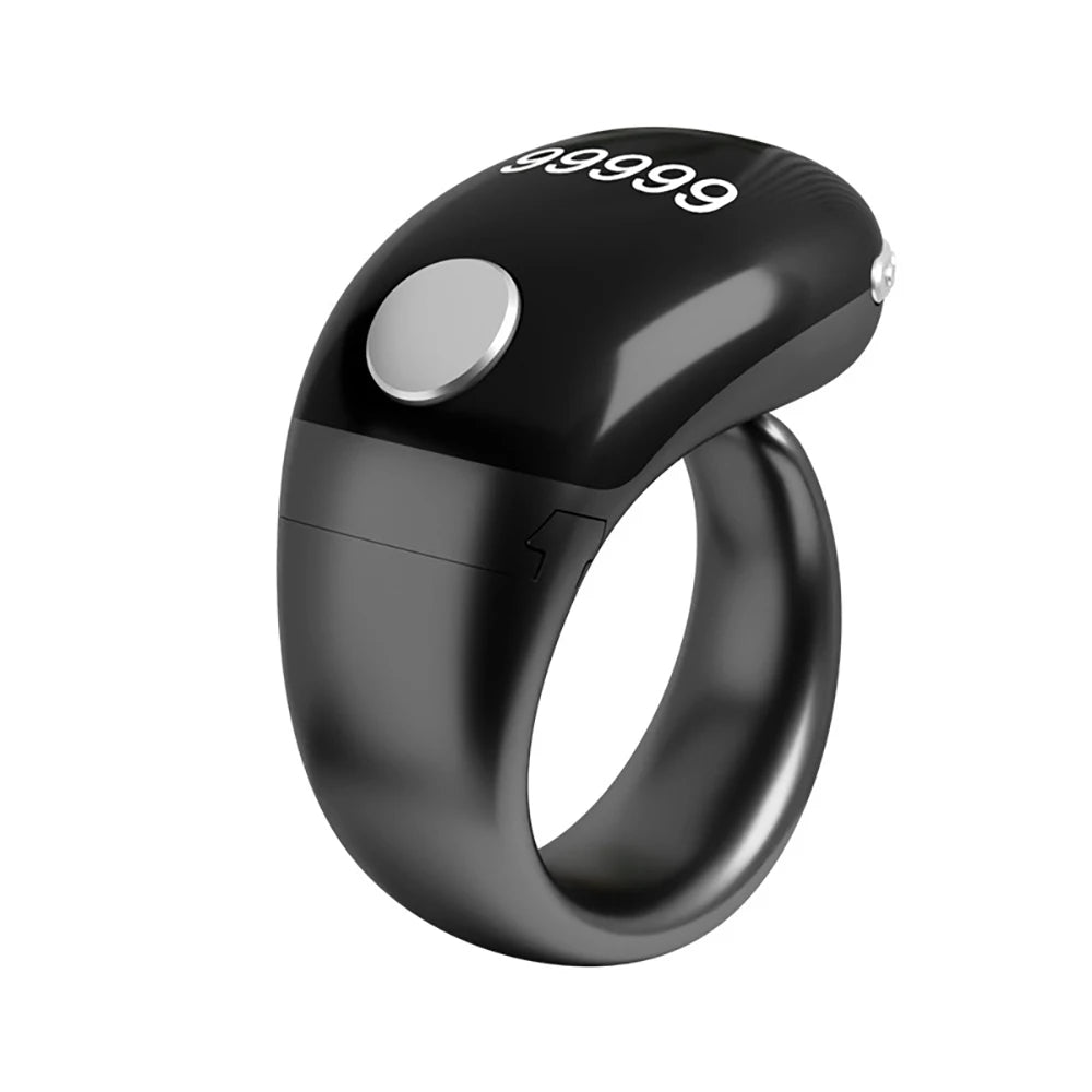 Bague Zikr Digitale – Tasbih Rechargeable Type-C avec Vibration