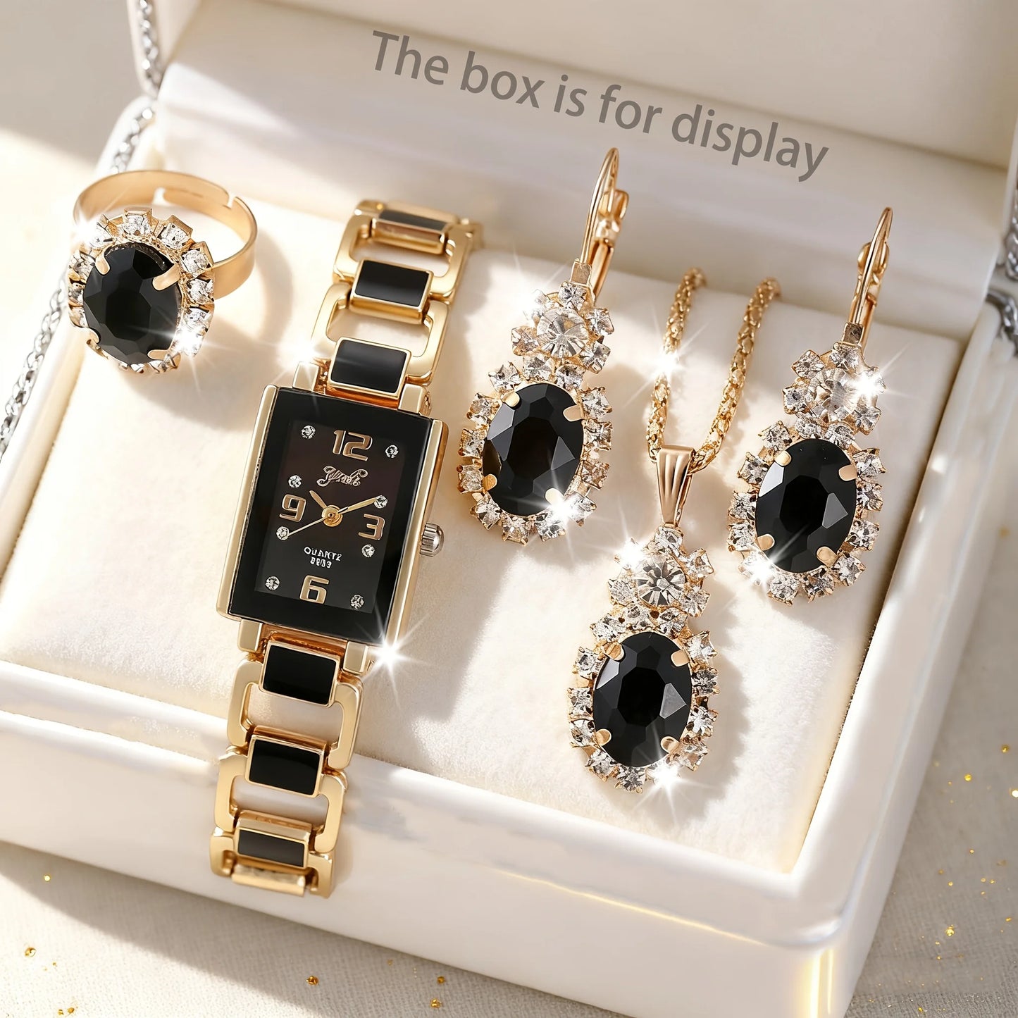 Montre Femme Élégante + Set Bijoux OFFERT ⌚💍✨ | Style Chic à Petit Prix