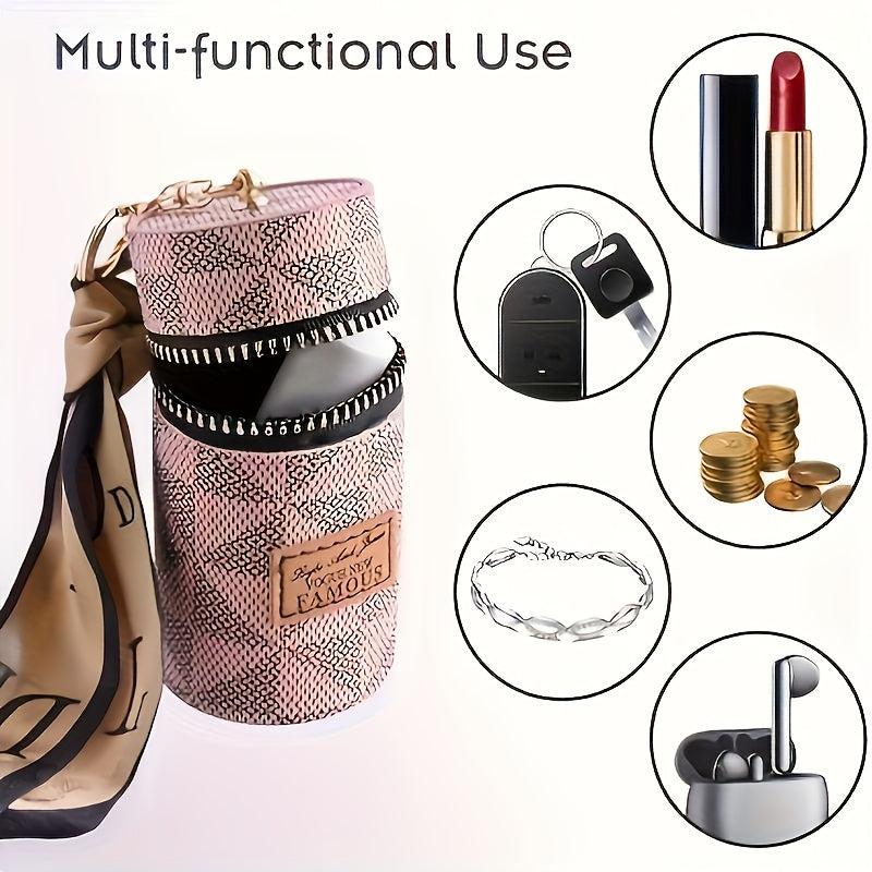 Mini porte-monnaie zippé femme – Accessoire compact et pratique